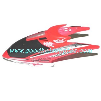 hcw521-521a-527-527a helicopter parts 527/527A head cover (red color) - Click Image to Close